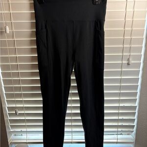 Women's Black High-Waisted Pants